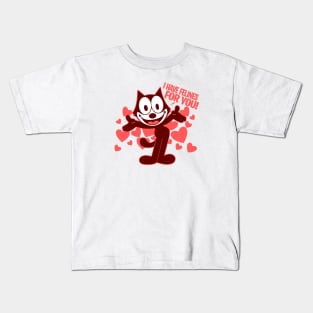 FELIX VALENTINE'S DAY Kids T-Shirt